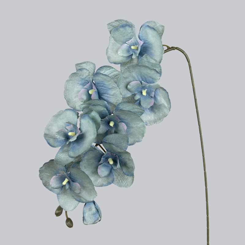 soie 8 Bleu orchidée