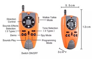Walking Dancing Eaves drop Programmierung Fernbedienung Walkie Talkie Robot - Product Image 4