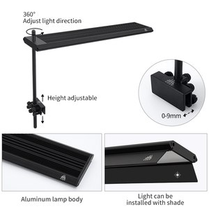 週aqua S400 BluetoothコントロールCycly Timer調光RGB UV LED 40cm植物ライト拡張可能なブラケット付きLED水族館ライト - Product Image 5