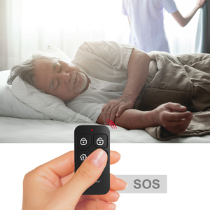 Sirena inalámbrica de doble red GSM, sistema de alarma de seguridad inteligente 4G, sirena de emergencia para ancianos - Product Image 2