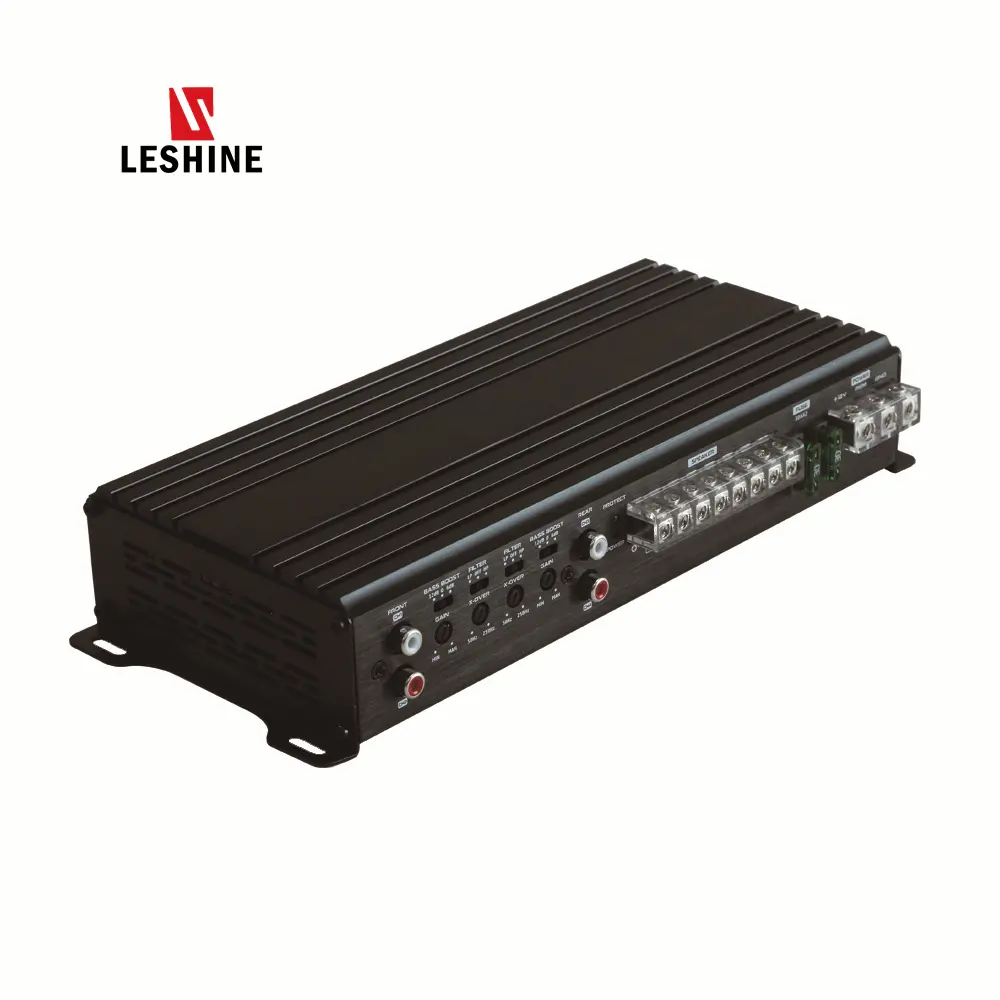 Leshine K500.22023サブウーファー用12V500WモノクラスD小型カーオーディオアンプ