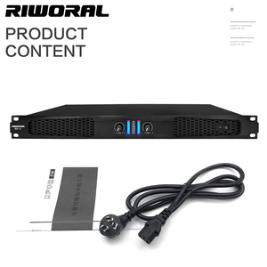 AMPLIFICADOR DE POTENCIA DE audio Profesional, RA-2 digital de 2 canales, 1U