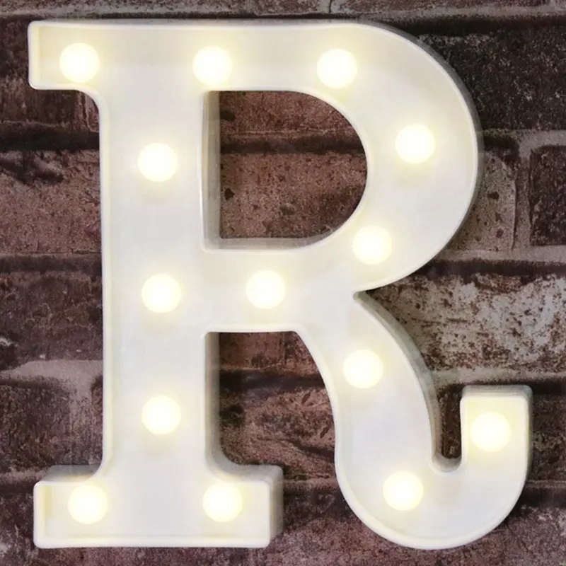 Sinal Branco Positivo Personalizado Levou Luz Lâmpadas Cordas Carta De Sinalização Lâmpada Palavra 3d Led Letter Luzes Sinal