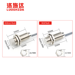 感应传感器交流2线高质量圆柱形灯体M18多用磁感应接近传感器 - Product Image 4
