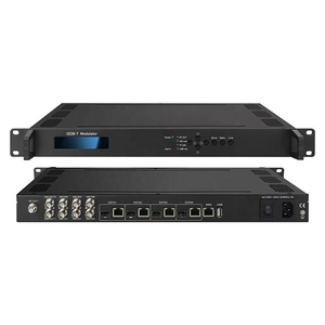Digital TV Headend System 16 in 1 H.264 HDDVB-T/DVB-C Multiplexing Video Encoder Modulator IP <strong>Input</strong>
