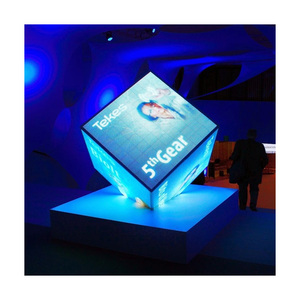 New <strong>Design</strong> <strong>Led</strong> Digital Advertising Display Screen Creative Outdoor Waterproof Rotating Magic Cube <strong>Led</strong> Poster Displays - Product Image 1