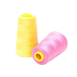 100% 涤纶彩色缝纫线厂供应优质织造缝纫 - Product Image 4