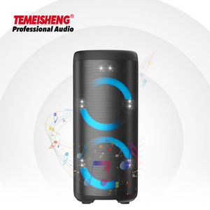 <span class=keywords><strong>2025</strong></span> özel çift 6.5 inç PA sistemi Stereo profesyonel şarj edilebilir hoparlör 100 Watt <span class=keywords><strong>RMS</strong></span> güç yeni yanıp sönen LED parti hoparlör