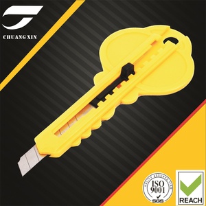 <strong>Key</strong> Type Pocket EDC Utility Knife 9mm Carbon Steel Mini <strong>Cutter</strong> - Product Image 4