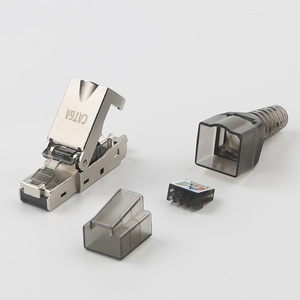 STP Cat.6A Cat7 RJ45 spina modulare Toolless Computer Internet LAN cavo RJ45 connettore cavi di comunicazione - Product Image 2