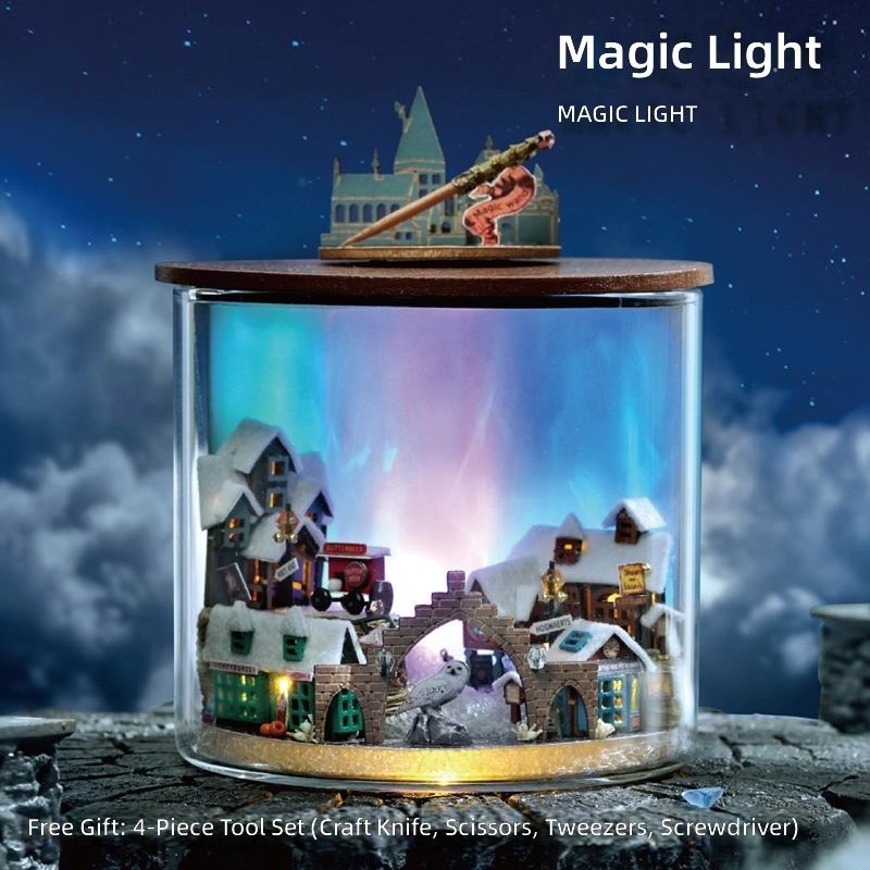 Lampe LED à lumière magique