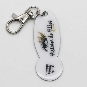 พวงกุญแจสำหรับรถเข็นช็อปปิ้งของแคนาดาพร้อมพิมพ์โลโก้ - Product Image 2