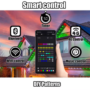 Controlador remoto Dc5v 12V 24V 48V UFO Led Pixel Light SPI RGB RGBW controlador Wifi App controlador para luces permanentes al aire libre - Product Image 2