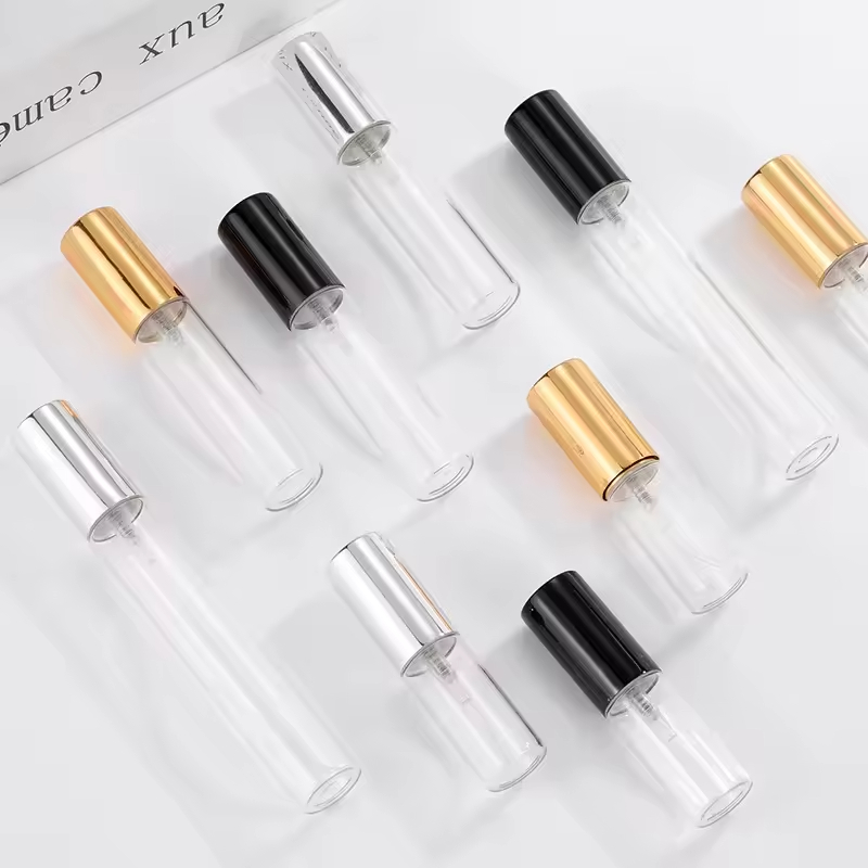 Clear Bottle With Black Pump