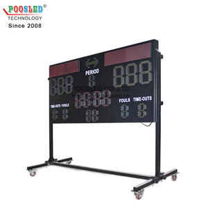 Outdoor 7 Segment LED Anzeigetafel Basketball Anzeigetafel mit Schuss Uhr LED digitale Basketball Anzeigetafel Anzeige - Product Image 3