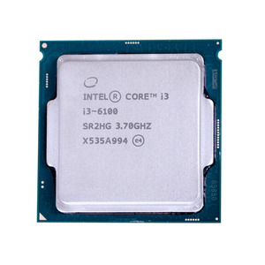 100% funktionieren der Intel-Prozessor kern verwendet i3 6100 3M Cache 51W Computer prozessor CPU für Desktop auf Lager
