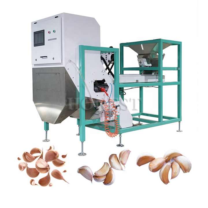 Máquina clasificadora de color duradera/máquina separadora de ajo/máquina peladora de ajo