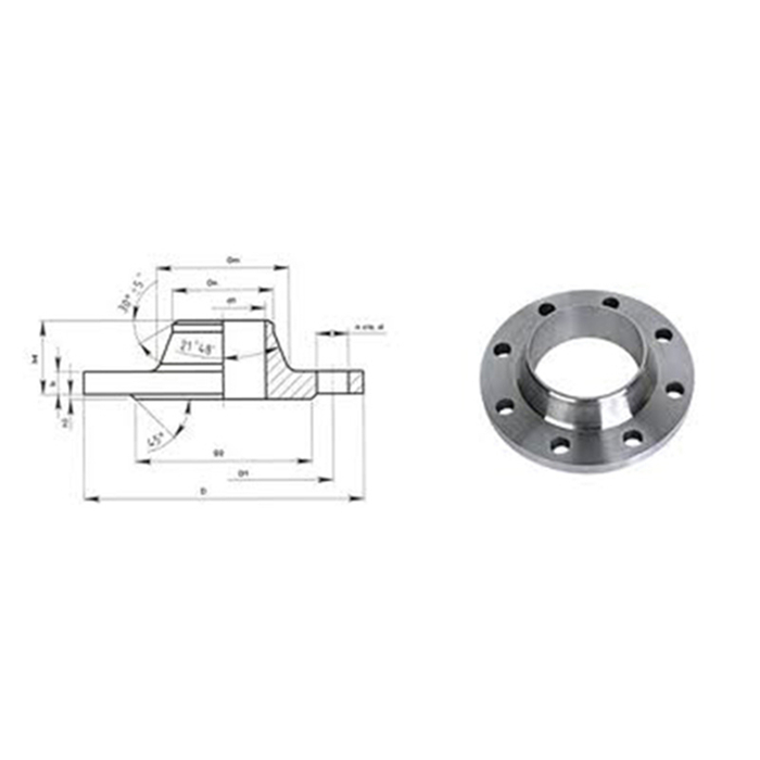 FLENS WN 24“ 600#/SCH 80 RTJ A105 BW ASME B16.5 5