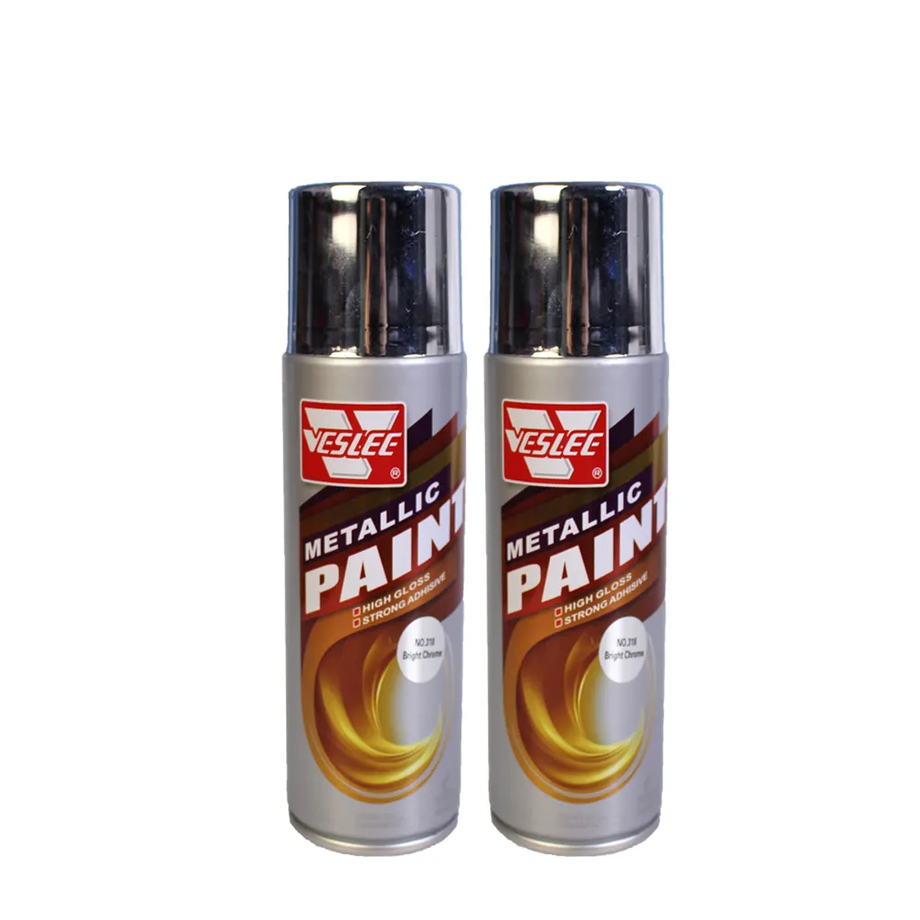 good quality high performance strong covering power metal chrome paint for car