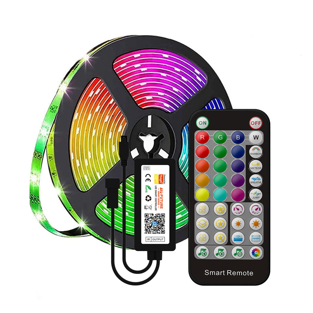 Controller+Remote+5M 30D/M Light Strip(Black)