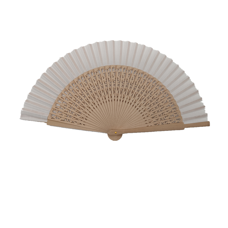 hollowed-out hand fan