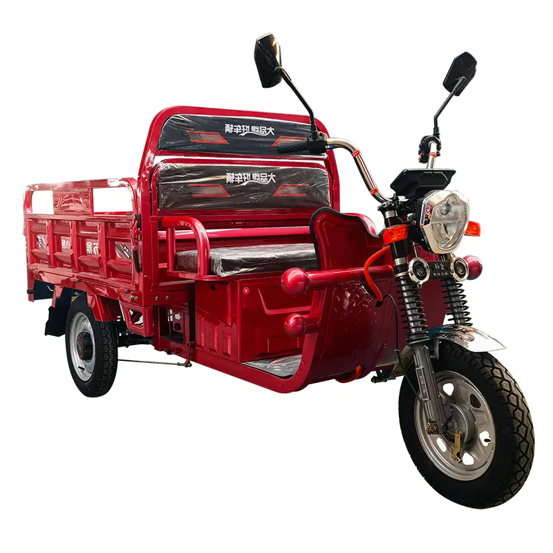 Tricycle de cargaison électrique commercial 1200w pour adultes Offre Spéciale mini 2023
