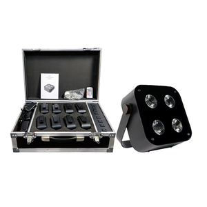 ไฟ PAR DMX 18W rgbwa + P 6-in-1ขนาดเล็กไฟเวที LED ไร้สายแบตเตอรี่ uplights - Product Image 1