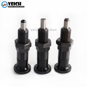 M5/6/8/10/12/16 Núm Nhôm thép không gỉ tự khóa chỉ mục plungers với locacting pins và Nuts ốc vít sản phẩm - Product Image 3