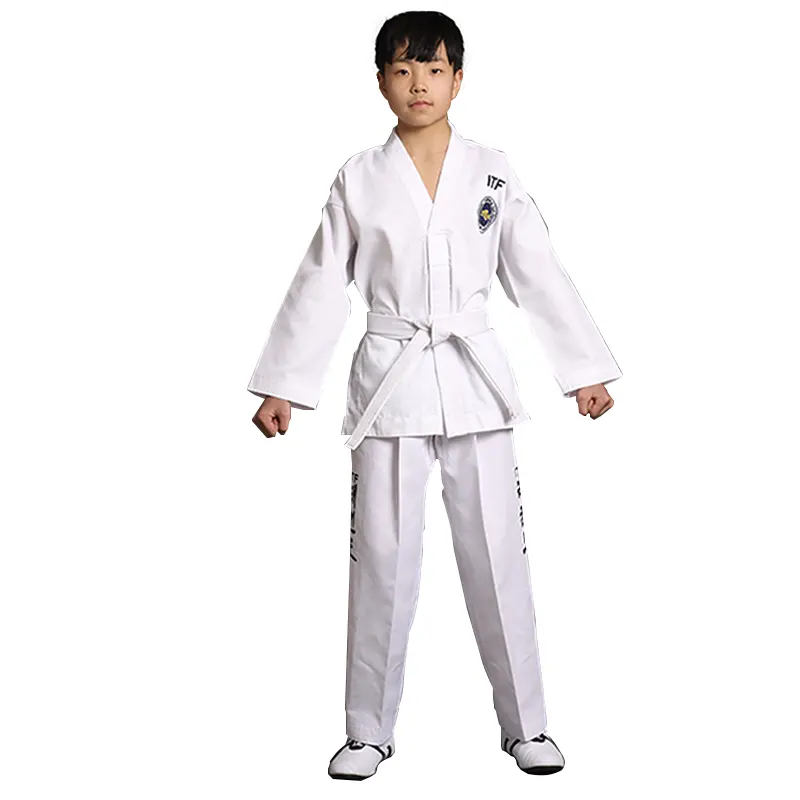 Woosung itf taekwondo uniforme dobok de la itf tkd uniforme de la itf de taekwondo
