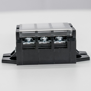 SCED Professional PC Rail <strong>Terminal</strong> <strong>Block</strong> 3 Poles 11.50mm with Cover Manufacturer OEM/ODM <strong>Terminal</strong> <strong>Block</strong> with Cover - Product Image 2