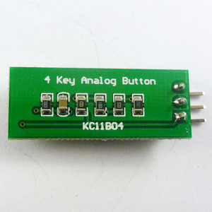 3.3V 5V KC11B04 4 tasti analogici AD tastiera modulo scheda tastiera porta ADC tastiera per Arduino MEGA2560 ARM AVR PIC - Product Image 2