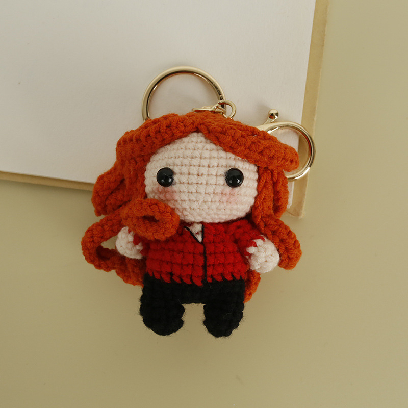 Black widow in red