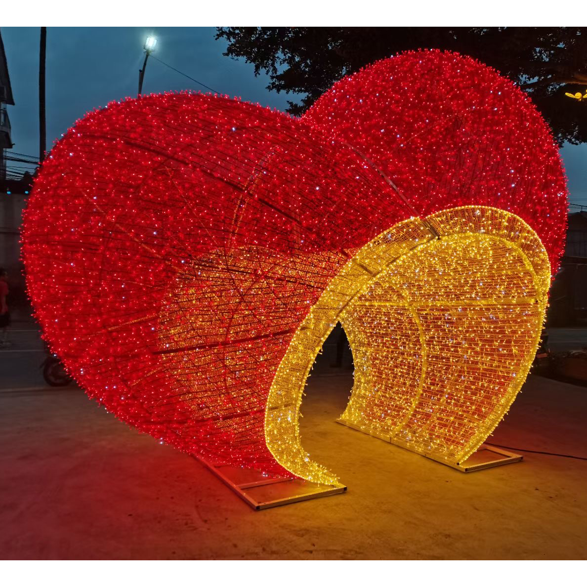 2021 Custom Oem Christmas Outdoor Motif Light Led Activity Decorations