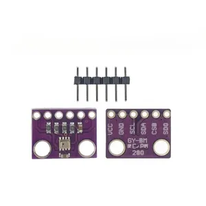 GY-BME280 3.3V 5V BMP280デジタルセンサー温度気圧空気高精度大気圧モジュールI2C SPI for Arduin - Product Image 3