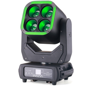 חדש עיצוב 4X60W RGBW <span class=keywords><strong>LED</strong></span> לשטוף Beam הזזת ראש זום אור הצג DMX DJ מועדון שלב <span class=keywords><strong>LED</strong></span> תאורה