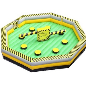 Melmelmeydan Wipout mekanik süpürgesi Eliminator yetişkin şişme Wipeout spor oyunları Wipeout engel kursu oyunu - Product Image 3