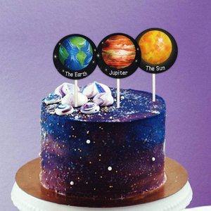 Özel gezegenler güneş sistemi Sticker okul çocuklar için eğitim ve öğrenme faaliyetleri motivasyon çıkartmaları - Product Image 4