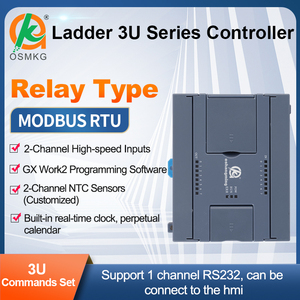 Oshangming Industrial <strong>PLC</strong> Programmable Logic <strong>Controller</strong> 8 Input 8 Relay Output <strong>Plc</strong> with RS232 RS485 Modbus Rtu for <strong>System</strong>