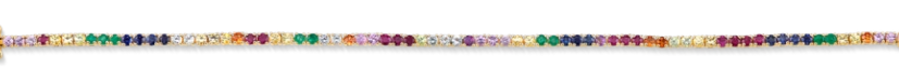 18k gold rainbow
