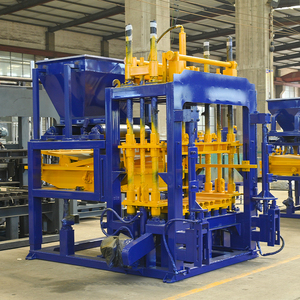 Cheap <strong>Qt5</strong> - 15 Automatic Hollow <strong>Block</strong> Making <strong>Machine</strong> <strong>Interlocking</strong> Cement Brick Making Machinery - Product Image 4