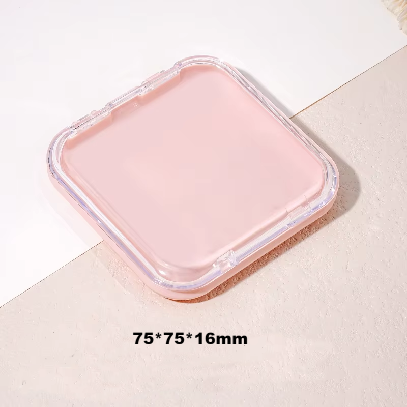 boîte rose taille S 75*75*16mm