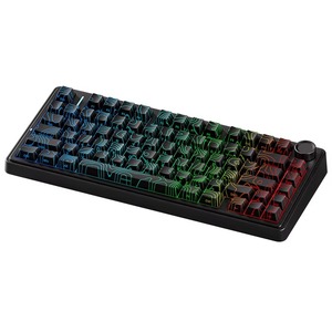 AULA F75 Three Mode Wired Usb RGB LED Light Pc <strong>Computer</strong> <strong>Custom</strong> Wires Gaming Mechanical Switch 75% Laptop <strong>Keyboard</strong> with Konob - Product Image 1