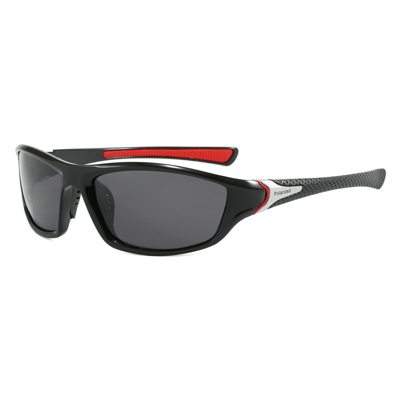 C1-Negro rojo/gris