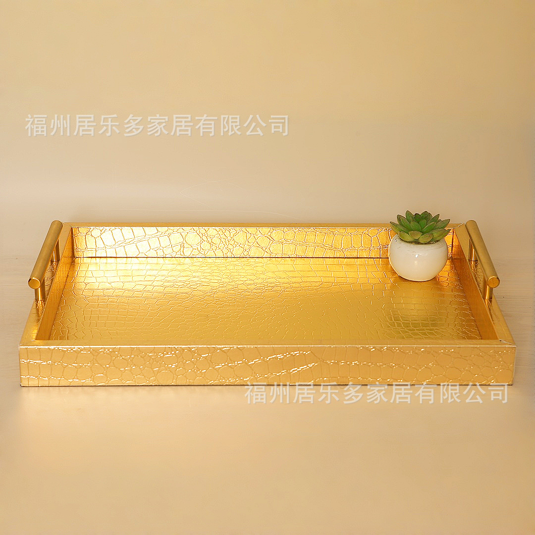 leather gold