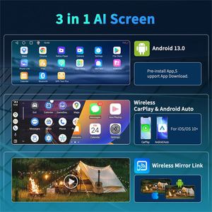 Factory Supply Great Quality Video Recording Dash <strong>Camera</strong> <strong>Android</strong> 13 Rearview Mirror Video Recorder Dash Board - Product Image 2