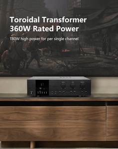 Dsp Hifi 3 mic entrada Toroidal Power Amp amplificador de potencia profesional receptores y amplificadores para Karaoke - Product Image 3