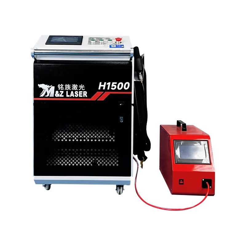 Saldatrice Laser palmare M & Z saldatrici Laser ad alta potenza 1500w per saldatura alluminio in acciaio inox