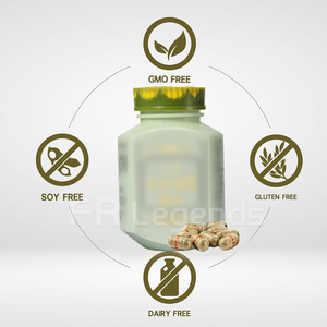 नम 100% प्राकृतिक हर्बल फास्ट वजन बढ़ाने जिन्सेंग कैप्सूल गोलियां भूख बूस्टर गिन्सेंग कैप्सूल पूरक - Product Image 6