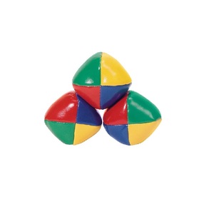 CHL Kids Small <strong>Toy</strong> 5/ 6.3cm OEM logo Printing Custom Assorted Color Sand Plastic Beads Filled Round Shape Hacky Sacks Kick Ball - Product Image 1