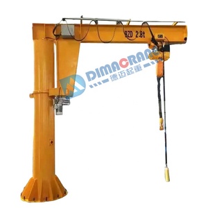 2T 3t 5 ton BZ 360 derece serbest duran sütun monteli dönen konsol 3.2 8 ton salıncak pergel vinç fabrika fiyat kapalı kullanım - Product Image 3